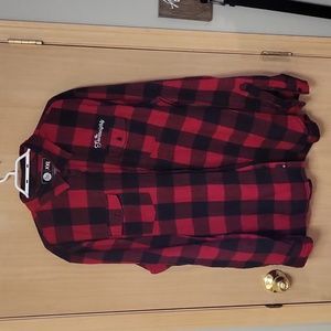 Seven80 Buffalo plaid Flannel shirt XXL